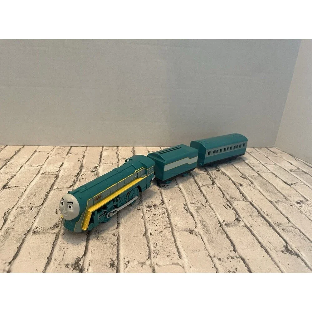 Tomy Thomas Plarail Connor with Tender and Coach Tested Working